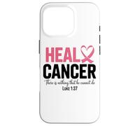 Guérir Le Cancer Amour Force Courage Unité Coque pour iPhone 16 Pro