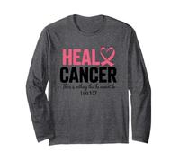Guérir Le Cancer Amour Force Courage Unité Manche Longue