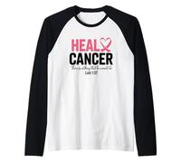 Guérir Le Cancer Amour Force Courage Unité Manche Raglan
