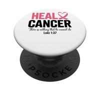 Guérir Le Cancer Amour Force Courage Unité PopSockets PopGrip Adhésif