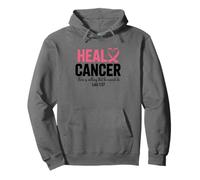 Guérir Le Cancer Amour Force Courage Unité Sweat à Capuche