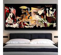 Guernica par Picasso toile peintures célèbre toile mur Art affiches et impressions Picasso photos maison mur décor 30x60 cm sans cadre