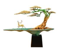 GUERNSEY Ornement de Statue D'attraction de Richesse Bureau en cuivre Ornements Pot de Maison Salon Statue Faite à la Main Étude Décoration Artisanat Sculpture Décor de Richesse