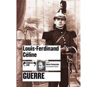 Guerre 1 CD Audio - Louis-Ferdinand Céline - Gallimard - Texte lu (CD) - Textes lus CD