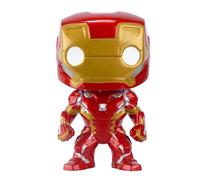 Figurine Funko Pop! Marvel Civil War : Iron Man - FUNKO - Pop! Vinyl Bobble Head - Rouge - Enfant - Extérieur