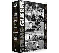 Guerre-Coffret 5 Films : Les Canons de Batasi + L'Attaque dura Sept Jours + Morituri + Pilotes de Chasse + Une Cloche pour Adano