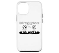 Guerre du Péloponnèse Grèce Antique Athènes et Sparte Coque pour iPhone 12/12 Pro