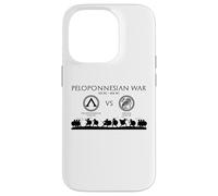 Guerre du Péloponnèse Grèce Antique Athènes et Sparte Coque pour iPhone 14 Pro