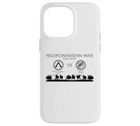 Guerre du Péloponnèse Grèce Antique Athènes et Sparte Coque pour iPhone 14 Pro Max