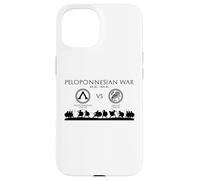Guerre du Péloponnèse Grèce Antique Athènes et Sparte Coque pour iPhone 15