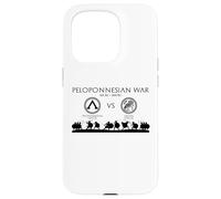 Guerre du Péloponnèse Grèce Antique Athènes et Sparte Coque pour iPhone 15 Pro