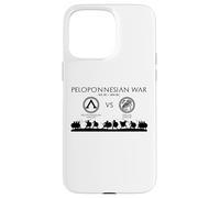 Guerre du Péloponnèse Grèce Antique Athènes et Sparte Coque pour iPhone 15 Pro Max