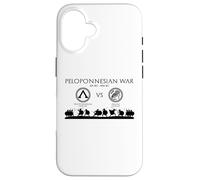 Guerre du Péloponnèse Grèce Antique Athènes et Sparte Coque pour iPhone 16