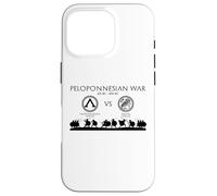 Guerre du Péloponnèse Grèce Antique Athènes et Sparte Coque pour iPhone 16 Pro