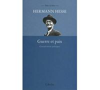 Guerre et paix : considérations politiques