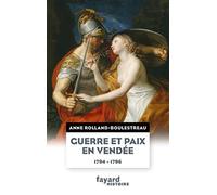 Guerre et paix en Vendée (1794-1796)
