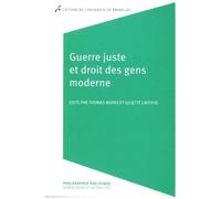 Guerre Juste Et Droit Des Gens Moderne