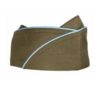 Guerre mondiale de l'armée américaine d'infanterie militaire outre-mer Casquette latérale - Homme enrôlé - Vert - XX-Large