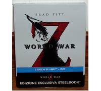 Guerre Mondiale Z Steelbook Blu-Ray + DVD Scellé Action Neuf