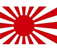 Guerre U24 Set Le Japon Drapeau Drapeau 8 x 5 cm Autocollant pour voiture Stickers