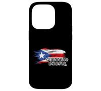 Guerrero Boricua-Puerto Rico Flag Coque pour iPhone 14 Pro