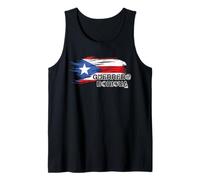 Guerrero Boricua-Puerto Rico Flag Débardeur