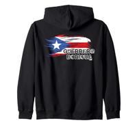 Guerrero Boricua-Puerto Rico Flag Sweat à Capuche