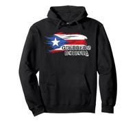 Guerrero Boricua-Puerto Rico Flag Sweat à Capuche