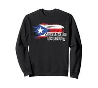 Guerrero Boricua-Puerto Rico Flag Sweatshirt
