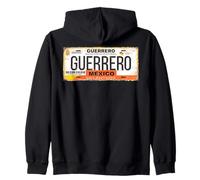 Guerrero Mexico License Plate Mexican Travel Vacation Beach Sweat à Capuche