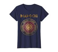 Guerres de diadoches des royaumes hellénistiques successeurs T-Shirt, Femme, Bleu Marine, XXL