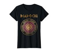 Guerres de diadoches des royaumes hellénistiques successeurs T-Shirt, Femme, Noir, M