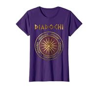 Guerres de diadoches des royaumes hellénistiques successeurs T-Shirt, Femme, Violet, XXL