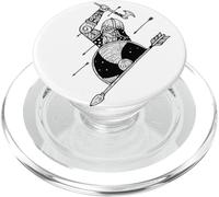 Guerrier Anglo-Saxon/Culture et Histoire européennes/Patriote PopSockets PopGrip pour MagSafe