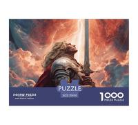Guerrier Audacieux Puzzle Adulte 1000 Pièces L'Excellence dans Les Défis De Puzzle - pour Une Large Audience : Homme, Femme, Adulte, Enfant Dès 14 Ans 70x50cm/1000pcs