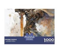 Guerrier Audacieux Puzzle Adulte 1000 Pièces L'Excellence du Puzzle-Défi - Conçu pour Une Clientèle Mixte (Homme, Femme, 14 Ans Et Plus) 38x26cm/1000pcs