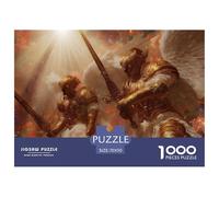 Guerrier Audacieux Puzzle pour Adultes - 1000 Pièces L'Excellence du Challenge Éducatif : Le Cadeau Parfait pour Adultes Et Adolescents Dès 14 Ans 70x50cm/1000pcs