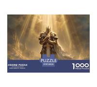 Guerrier Audacieux Puzzle pour Adultes - 1000 Pièces L'Excellence du Puzzle-Défi Difficile - pour Homme, Femme Et Un Public Adulte/Ado (14+) 38x26cm/1000pcs