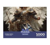 Guerrier Audacieux Puzzle pour Adultes - 1000 Pièces L'Excellence d'un Jeu Éducatif Et Challengant pour Adultes Et Jeunes Dès 14 Ans 70x50cm/1000pcs