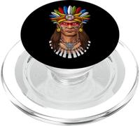 Guerrier aztèque civilisation aztèque Guerrier Maya Culture PopSockets PopGrip pour MagSafe