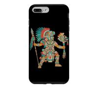Guerrier aztèque Mexicain Codex Art Mésoaméricain Tribal Azteca Coque pour iPhone 7 Plus/8 Plus