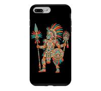 Guerrier aztèque Mexicain Codex Art Mésoaméricain Tribal Azteca Coque pour iPhone 7 Plus/8 Plus