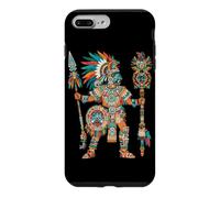Guerrier aztèque Mexicain Codex Art Mésoaméricain Tribal Azteca Coque pour iPhone 7 Plus/8 Plus