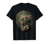 Guerrier Aztèque Mythologie Mexicaine Inca Maya Indigène T-Shirt