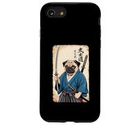 Guerrier Carlin samouraï avec épée Katana Bushido en Kimono Coque pour iPhone SE (2020) / 7/8