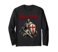 Guerrier catholique du Christ - Deus Vult Manche Longue