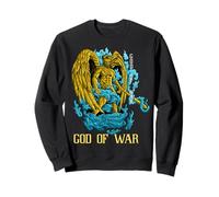 Guerrier Céleste Mythique Flamme Sacrée Sweatshirt