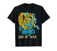 Guerrier Céleste Mythique Flamme Sacrée T-Shirt