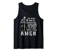 Guerrier Chrétien Chevalier Templier Armure de Dieu Débardeur