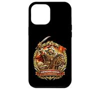 Guerrier conquérant Gengis Khan Coque pour iPhone 12 Pro Max